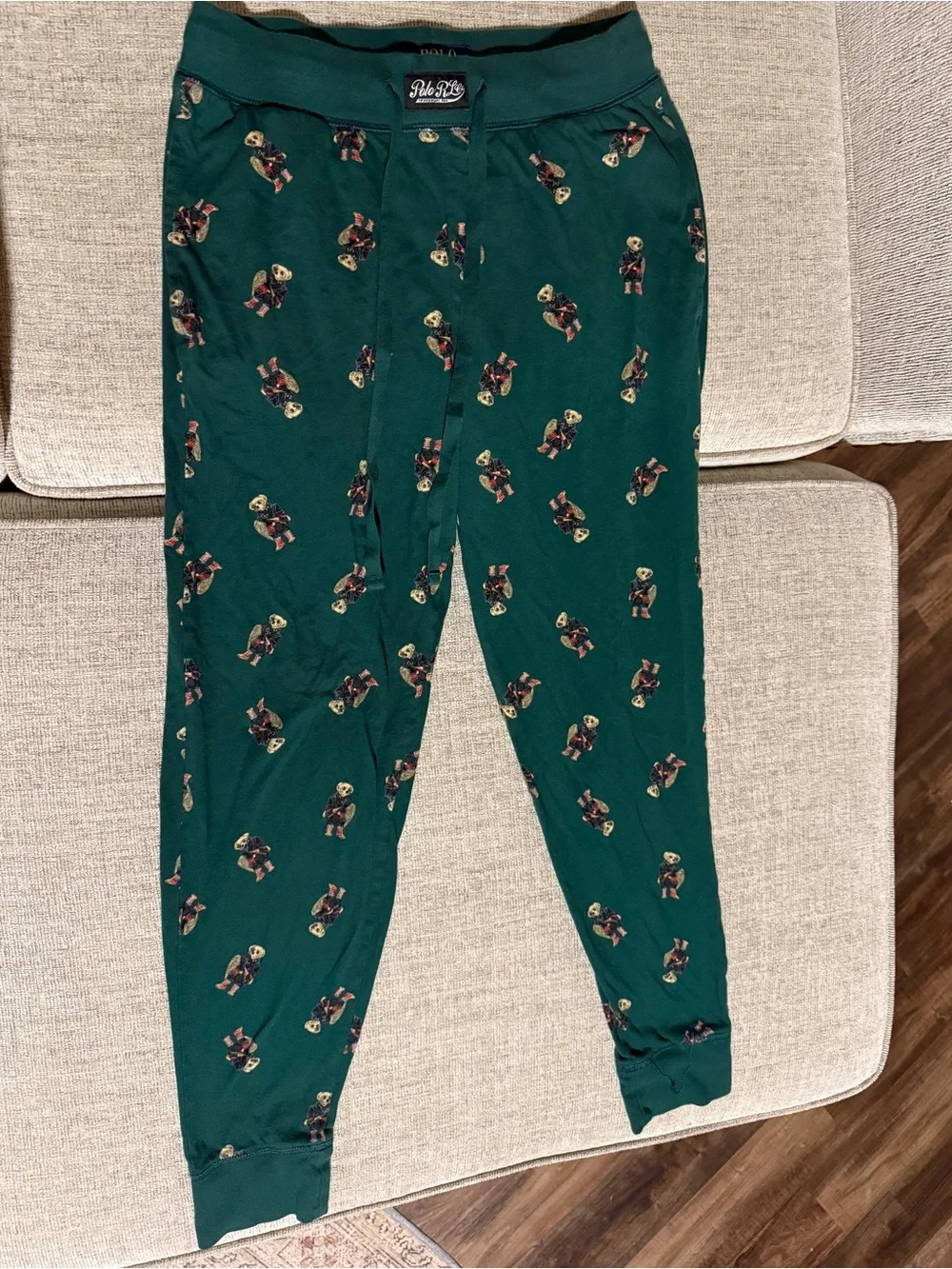 Polo Ralph Lauren Men's Polo Bear Pajama Jogger Pants. Size small
